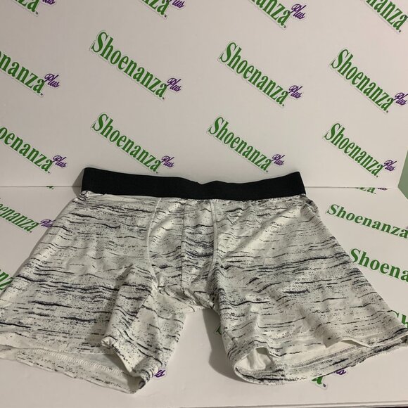 Black By Rue21 Boxer Brief Underwear Space Dye Tagless White Gray Mens XL - Picture 1 of 7